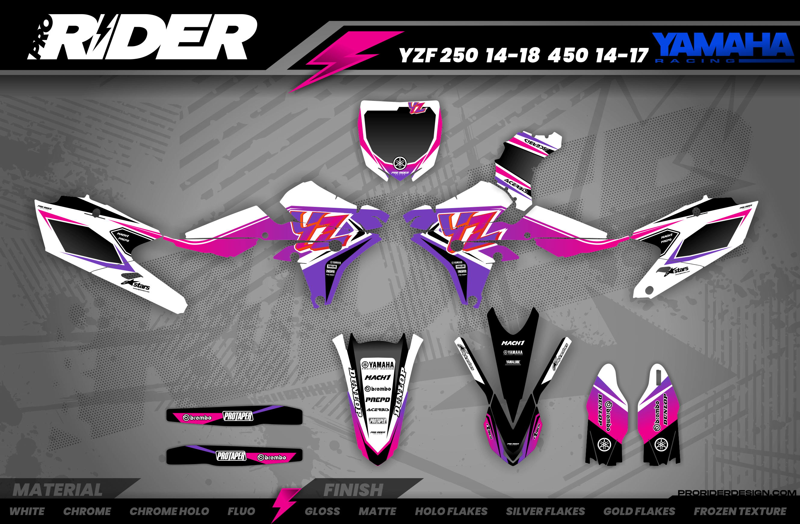 CUSTOM GRAPHICS YAMAHA | Retro Racer