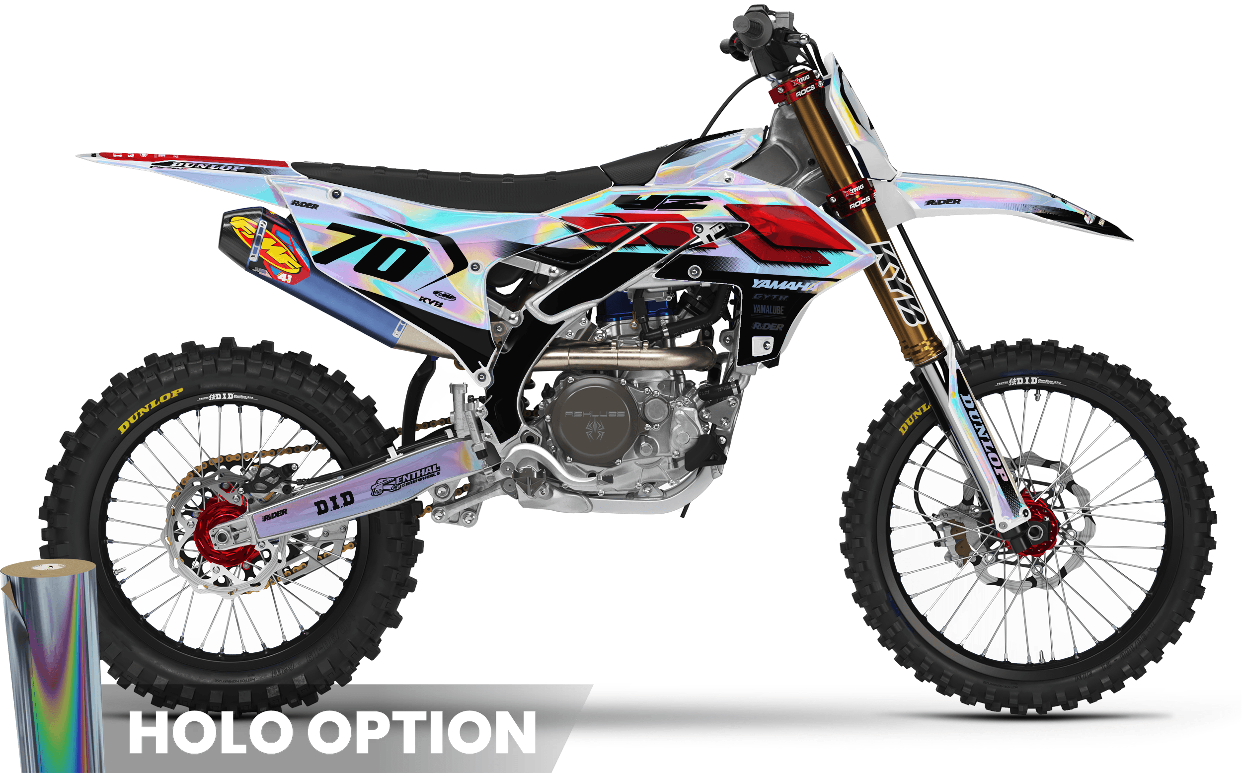 YAMAHA 70TH Anniversary Full Graphics Kit