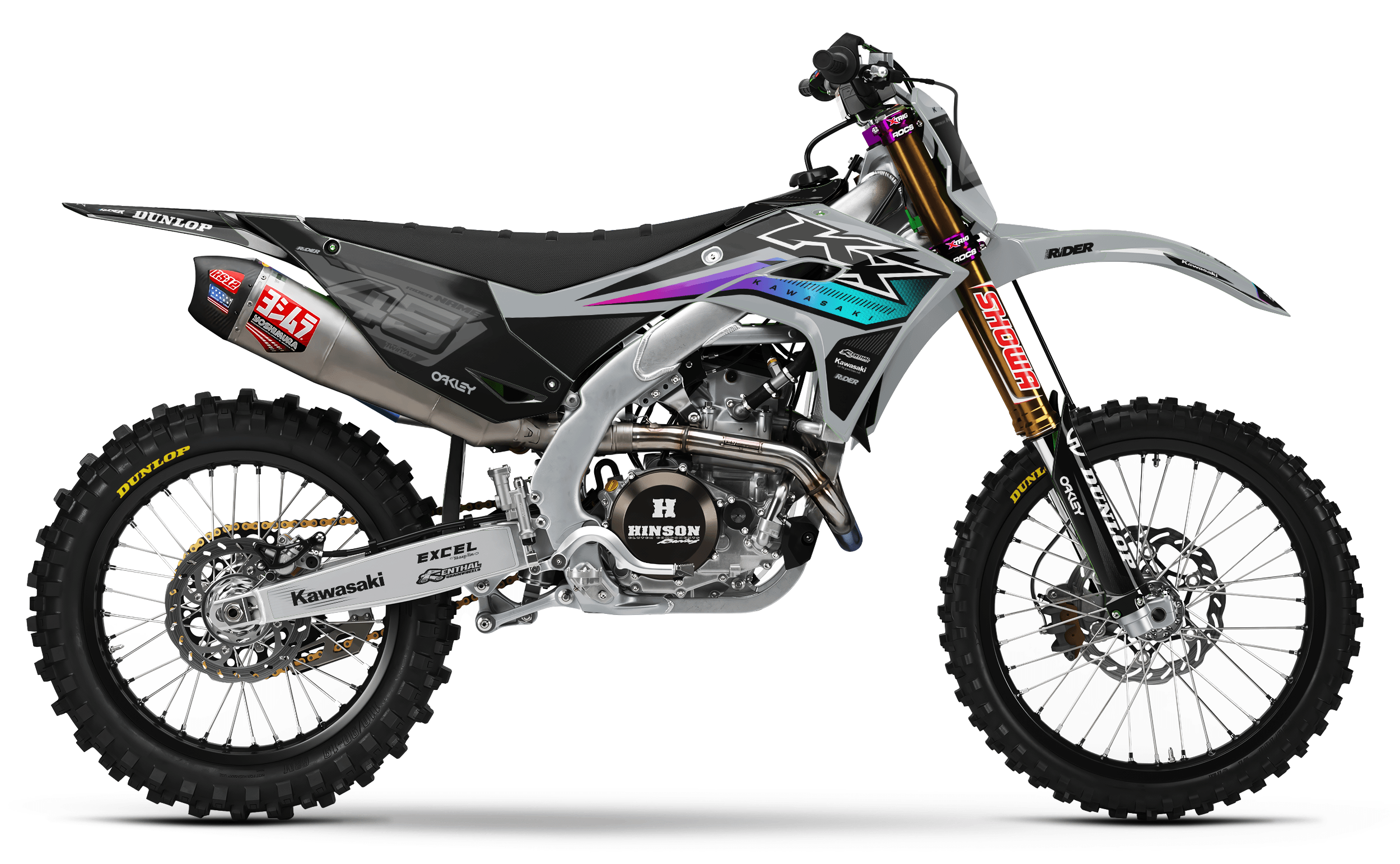 Kavix KAWASAKI FULL GRAPHICS KIT
