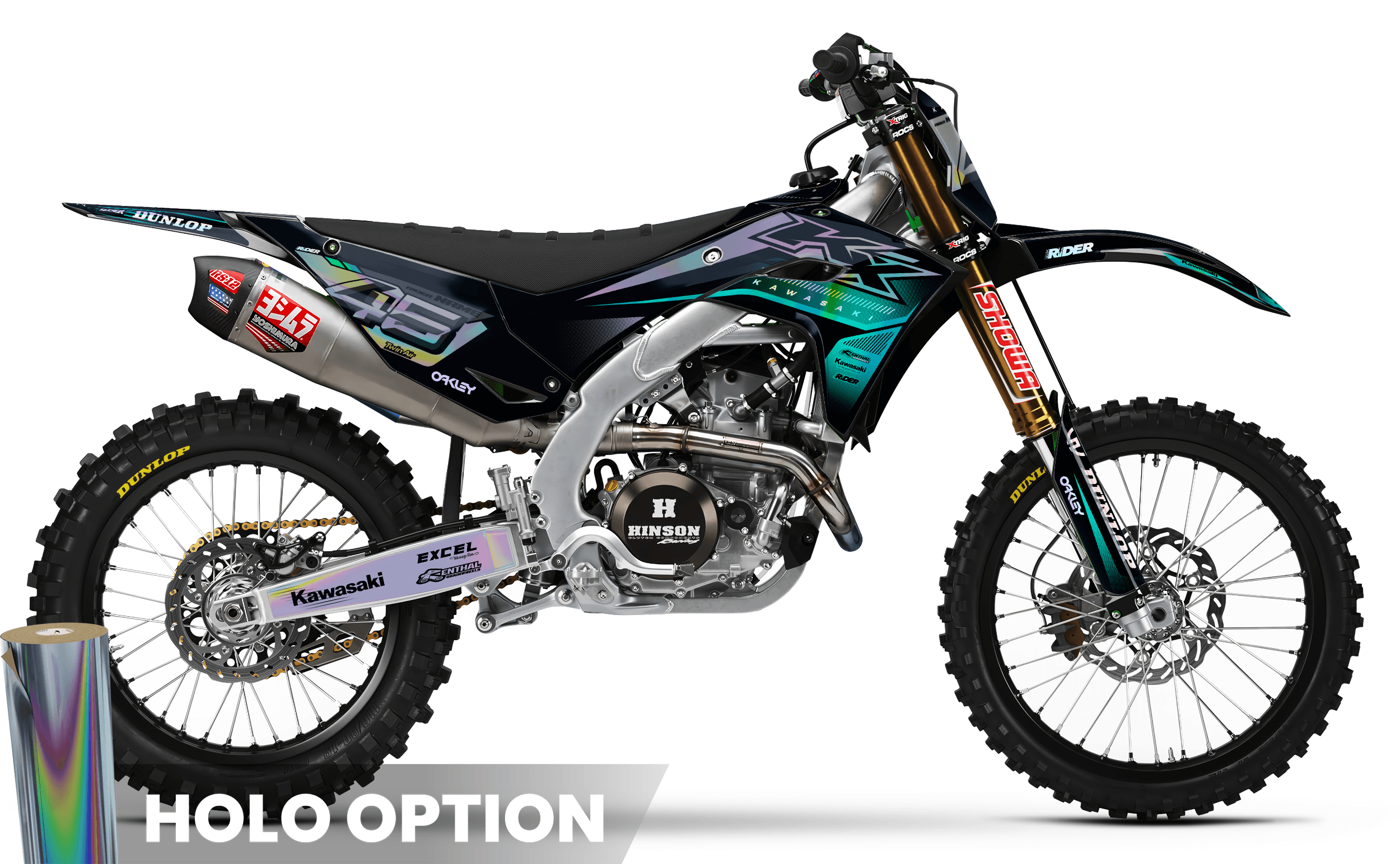 KAWASAKI Full Graphics Kit | Krypton