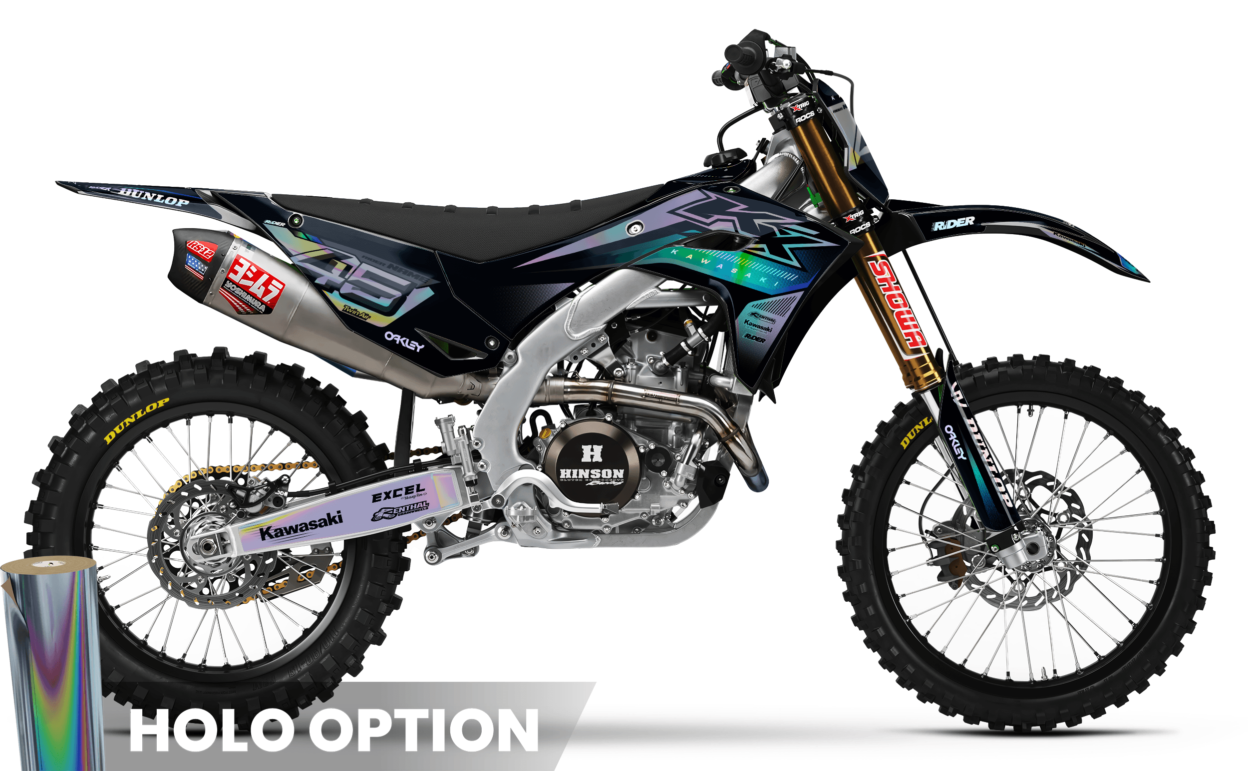 KAWASAKI Full Graphics Kit | Titano