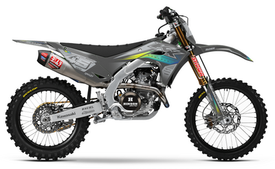 Forged KAWASAKI FULL GRAPHICS KIT