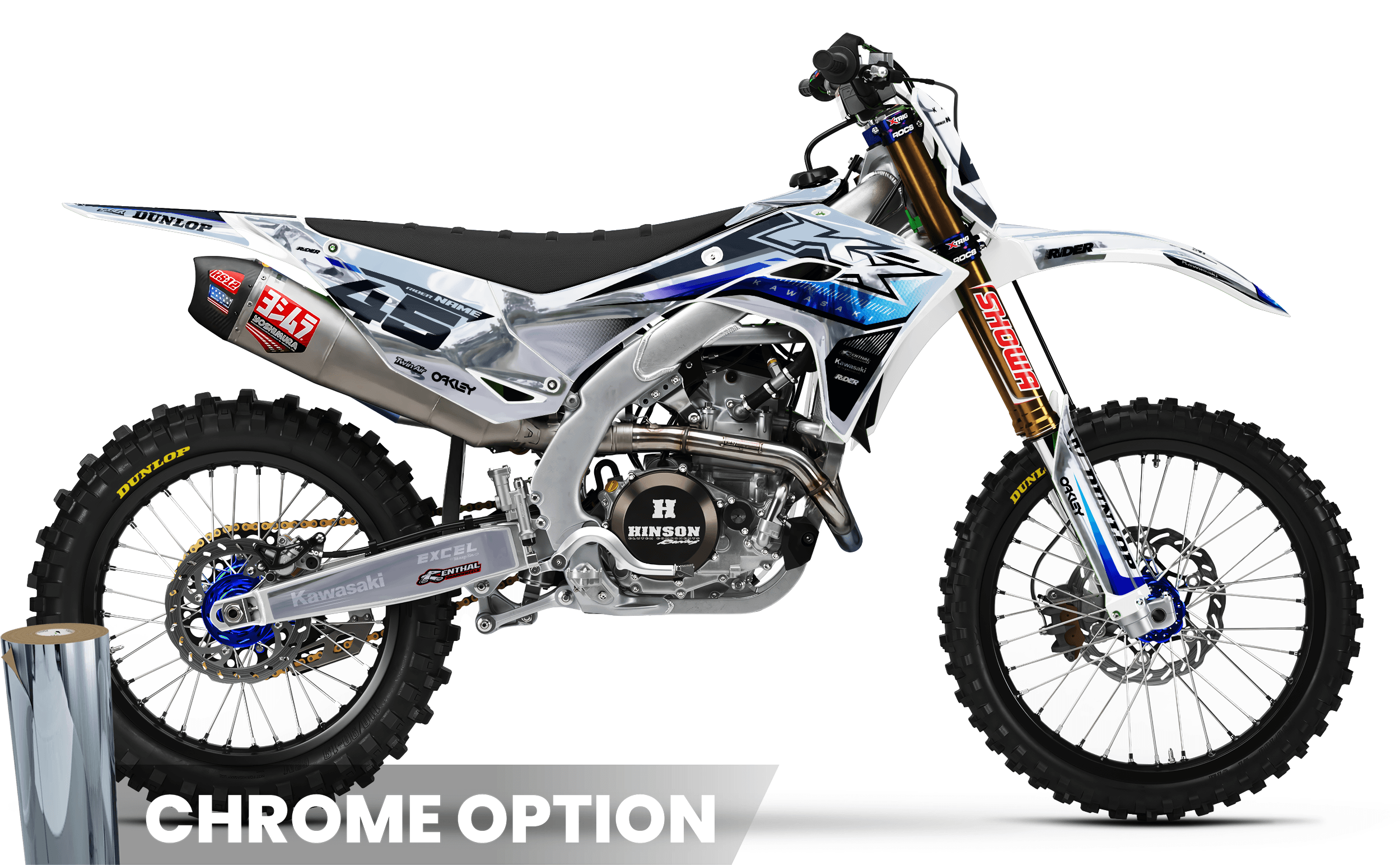 KAWASAKI Full Graphics Kit | Mechanik