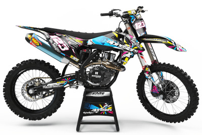 Graphics Kit ALPINESTARS MULTI : Design designed for your Motocross