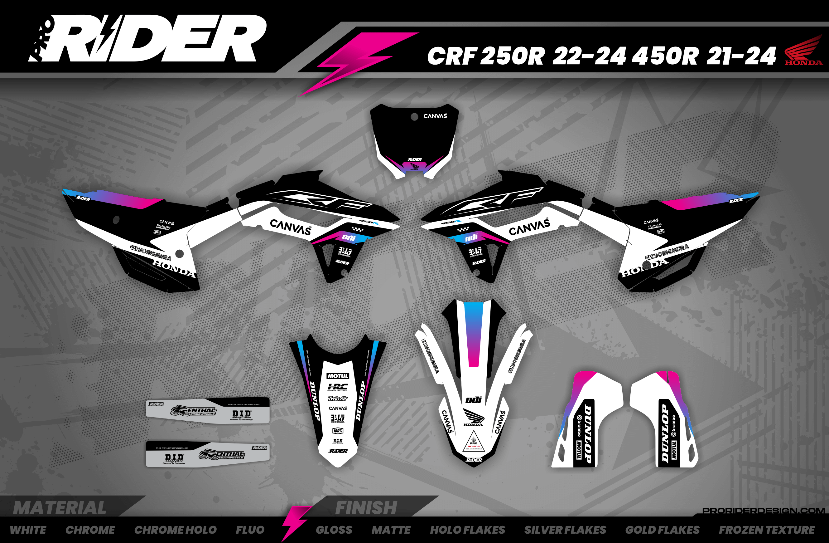 HONDA Full Graphics Kit | Honktor