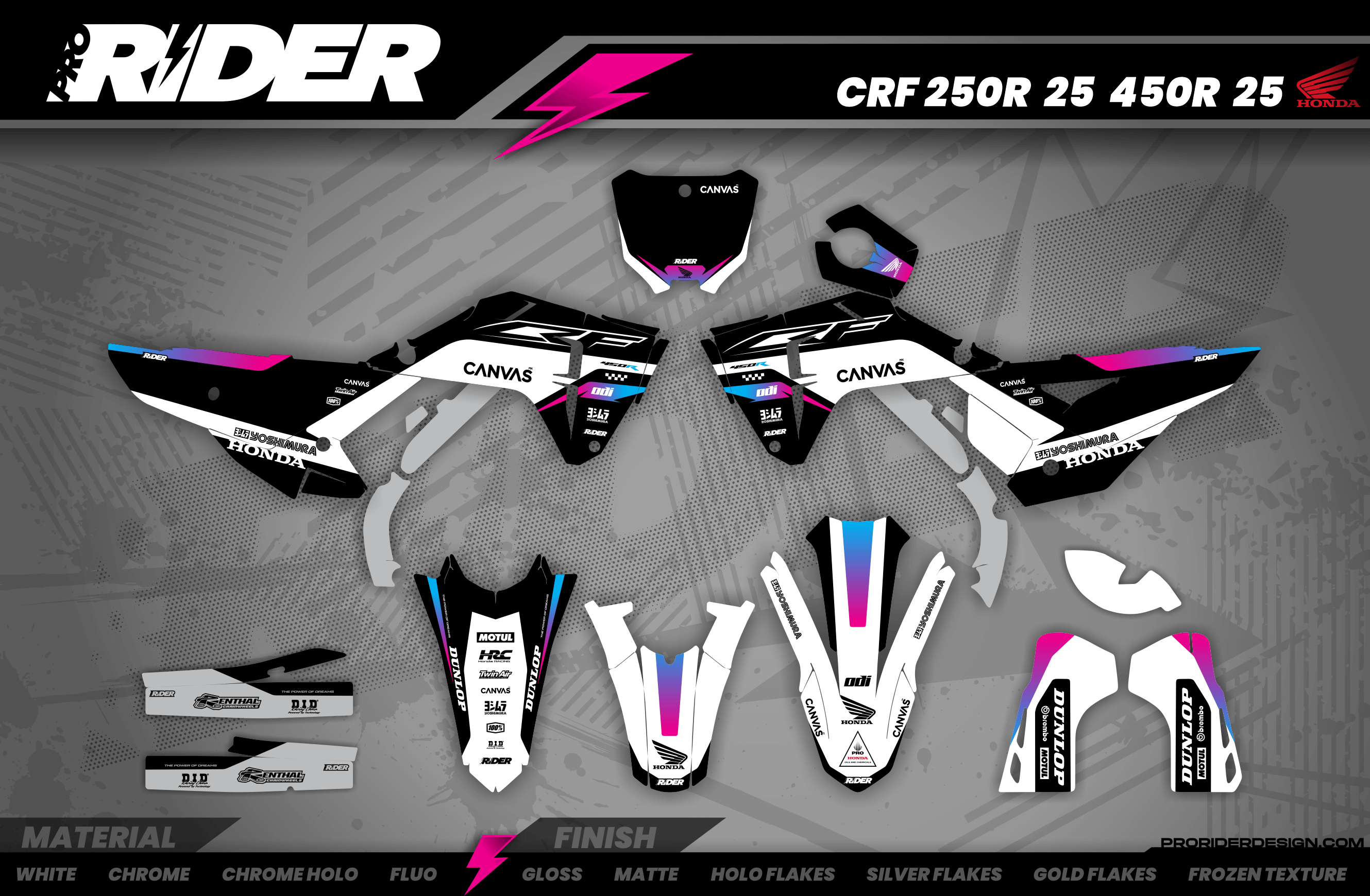 HONDA Full Graphics Kit | Honktor