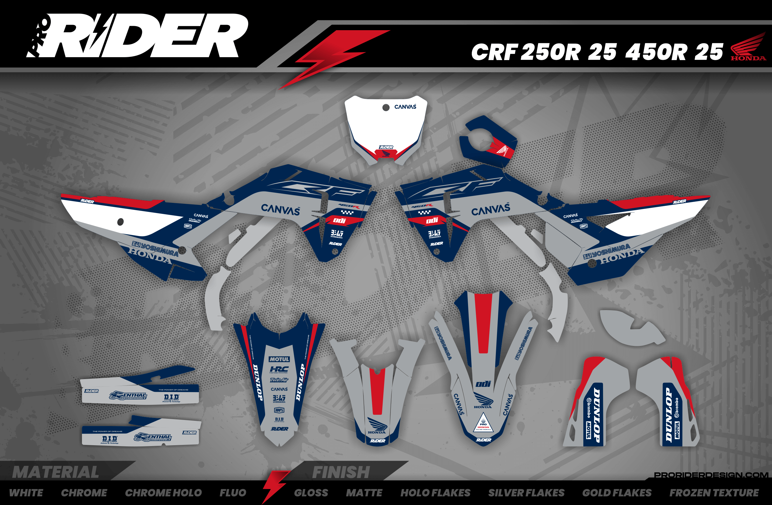 HONDA Full Graphics Kit | Hanfix