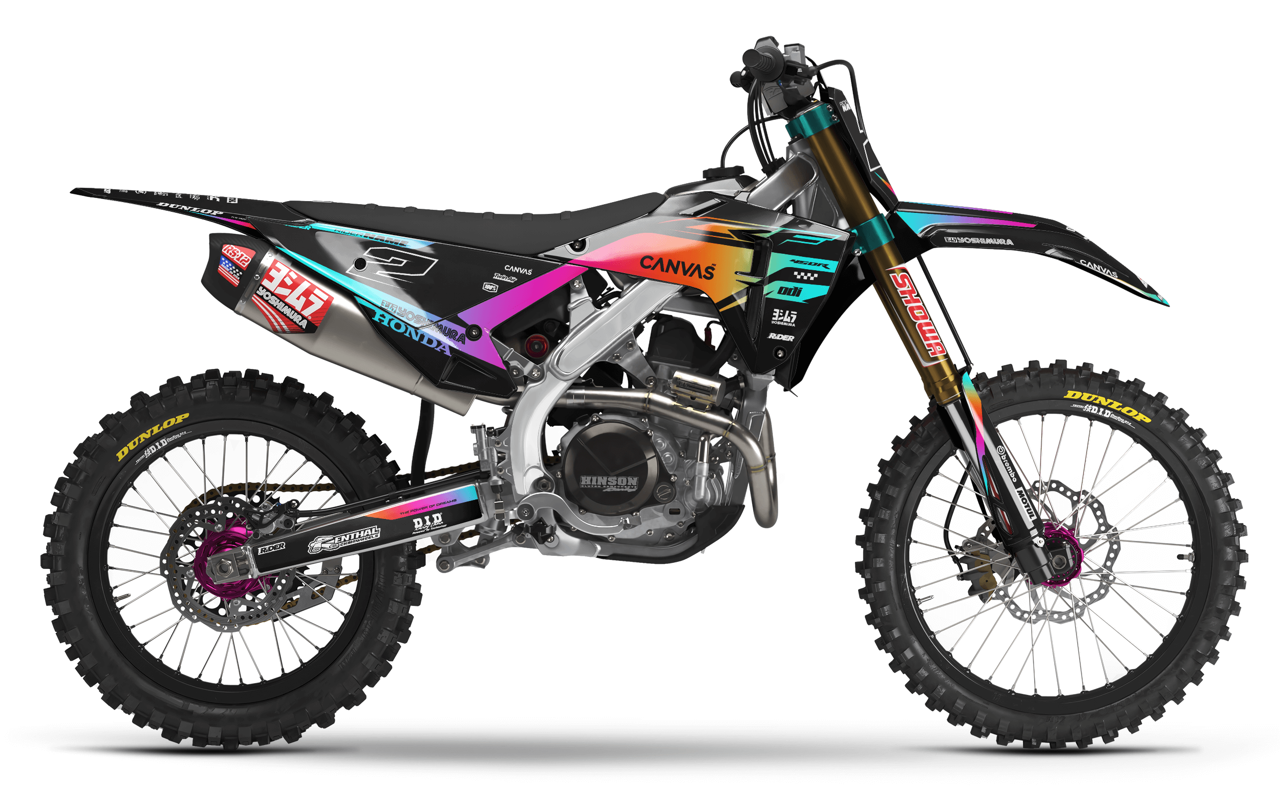 Hanox HONDA Full Graphics Kit