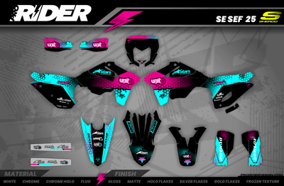SHERCO Full Graphics Kit | Showab