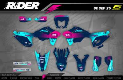 SHERCO Full Graphics Kit | Dasalt