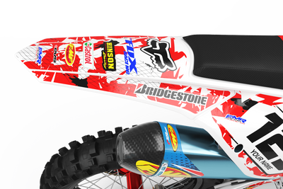 Graphics Kit FOX CAMO RED : amaze your friends with an original design