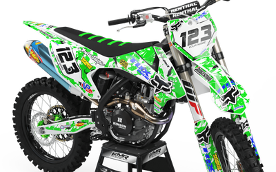 Graphics Kit FOX CAMO GREEN : amaze your friends with an original design