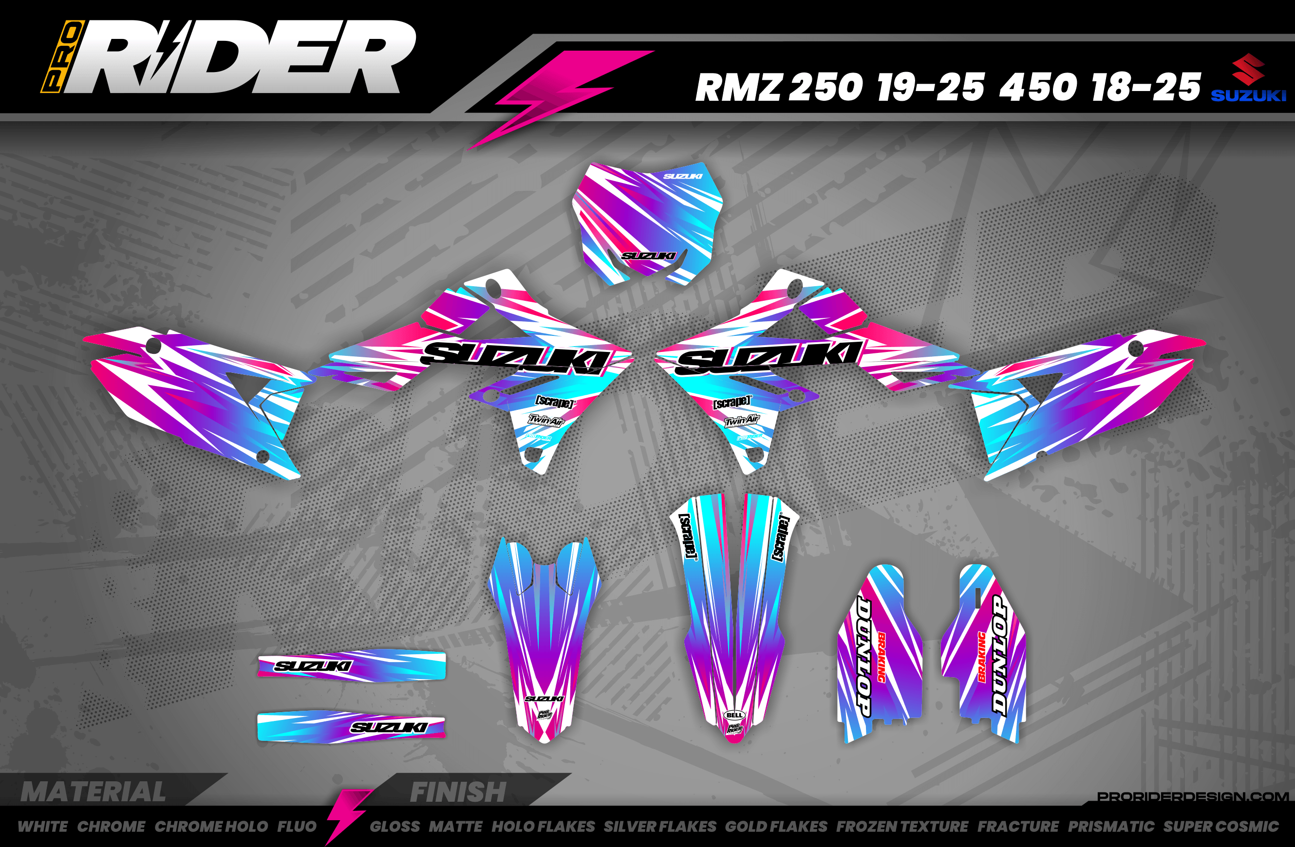 SAVAGE Suzuki Full Graphics Kit