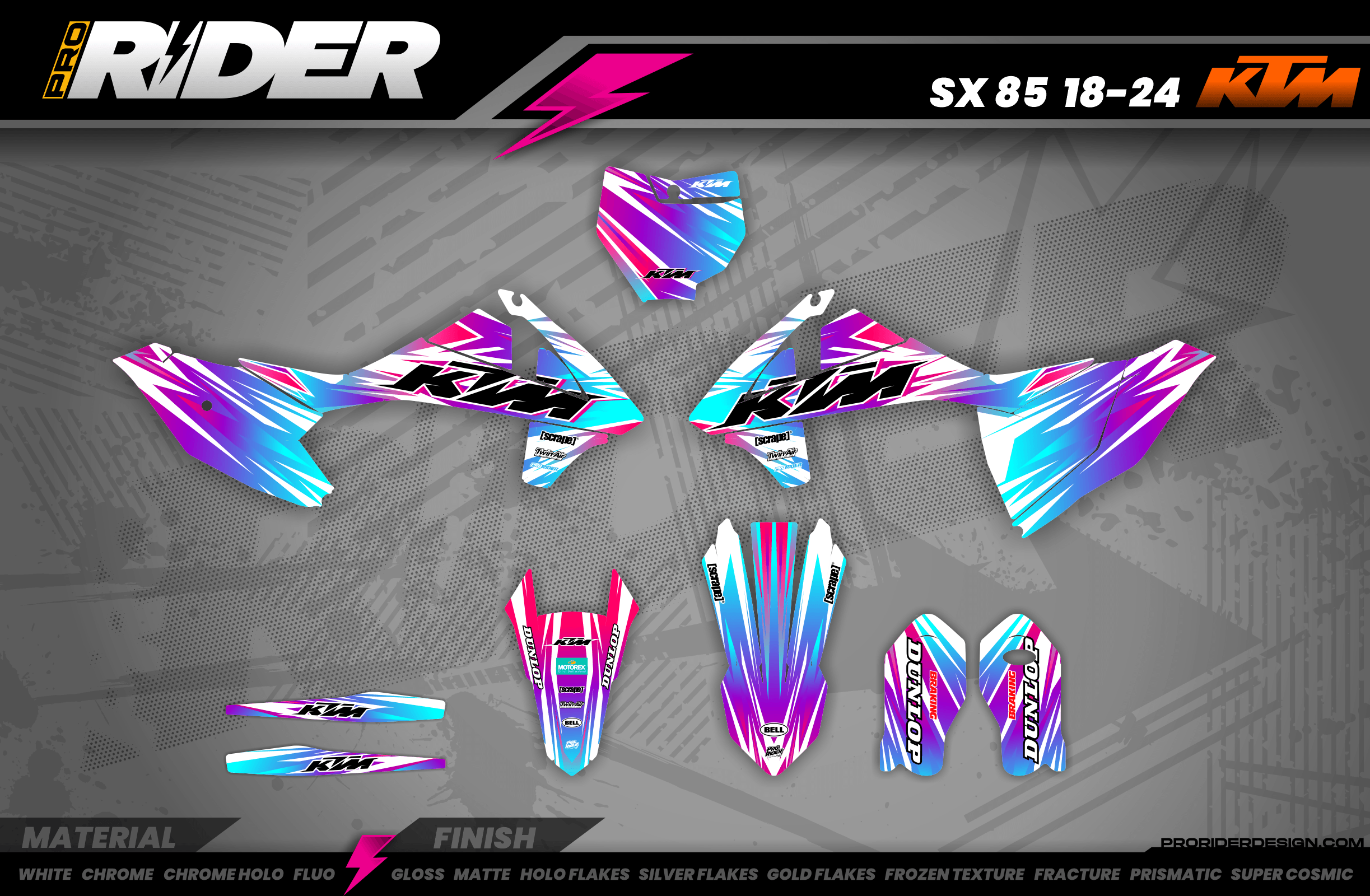 SAVAGE KTM Full Graphics Kit