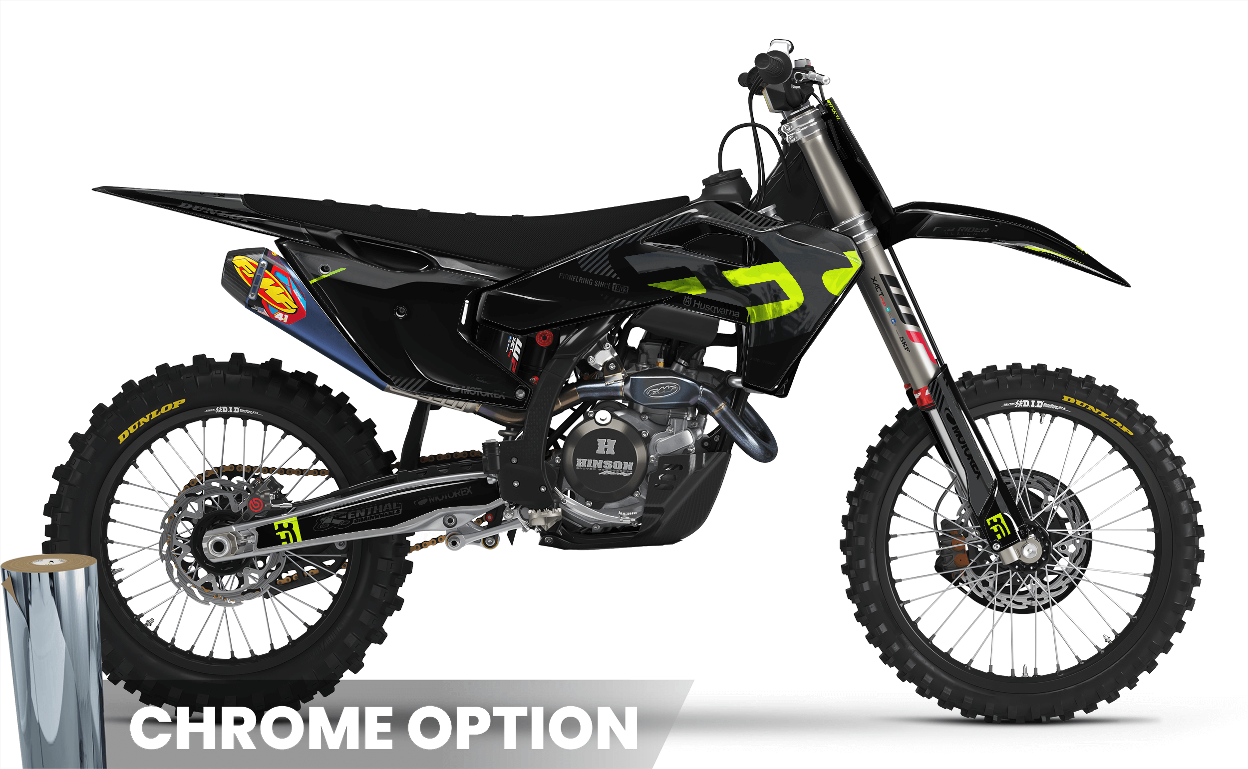 DARK VENOM Husqvarna Full Graphics