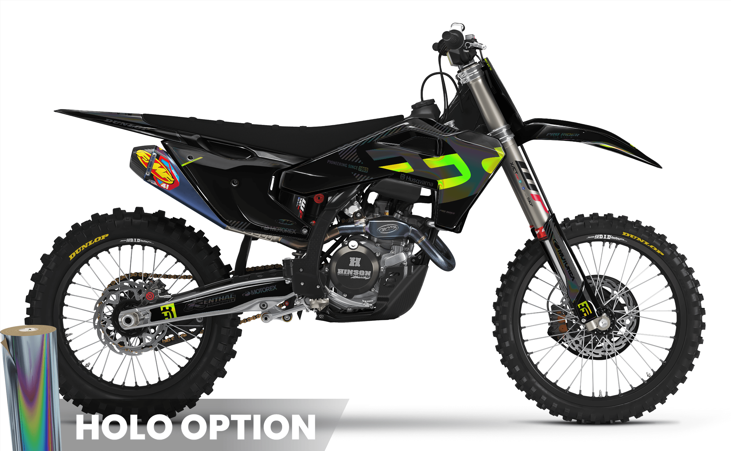 DARK VENOM Husqvarna Full Graphics