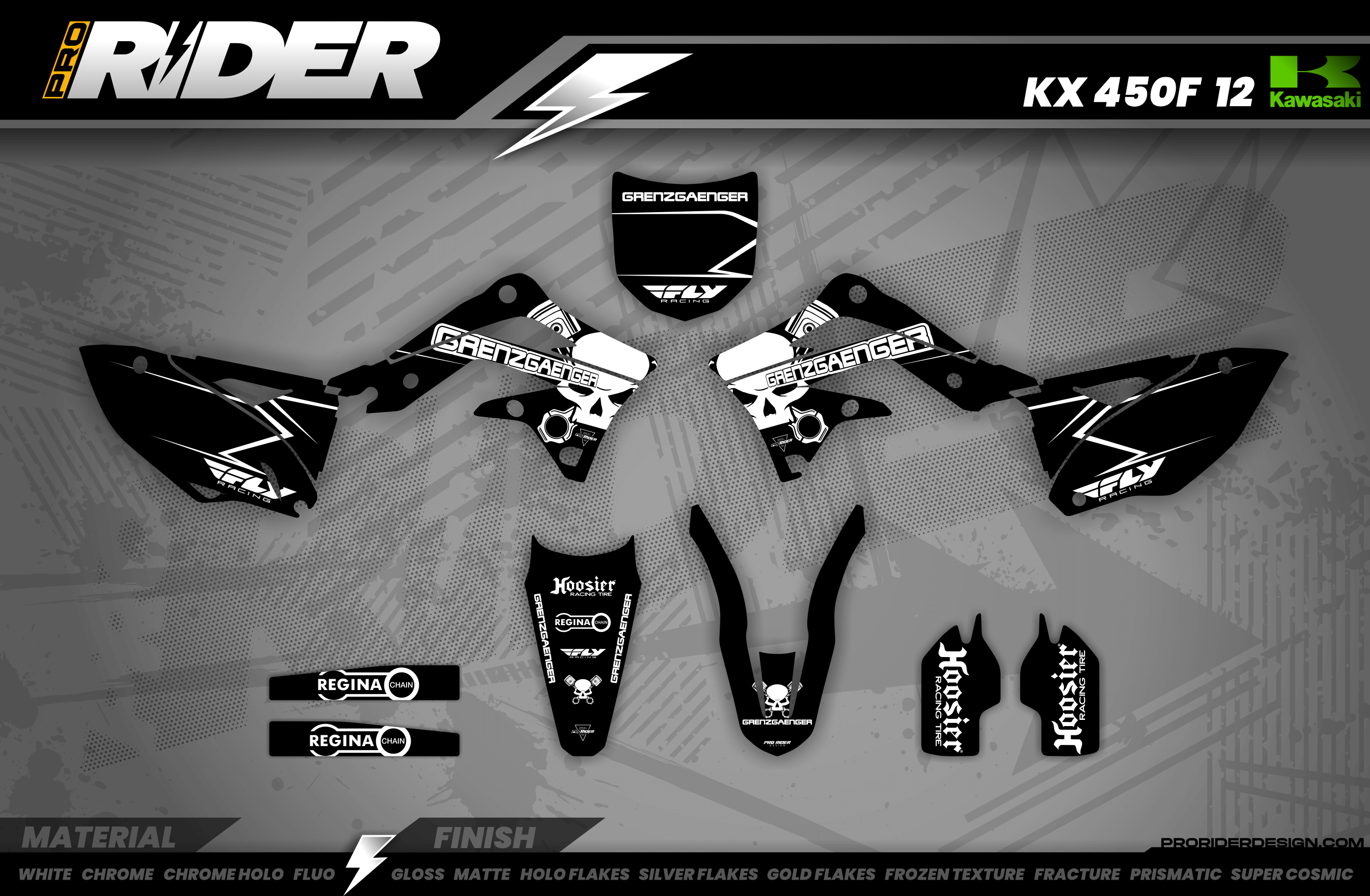 Custom Graphics GRENZGAENGER BLACK