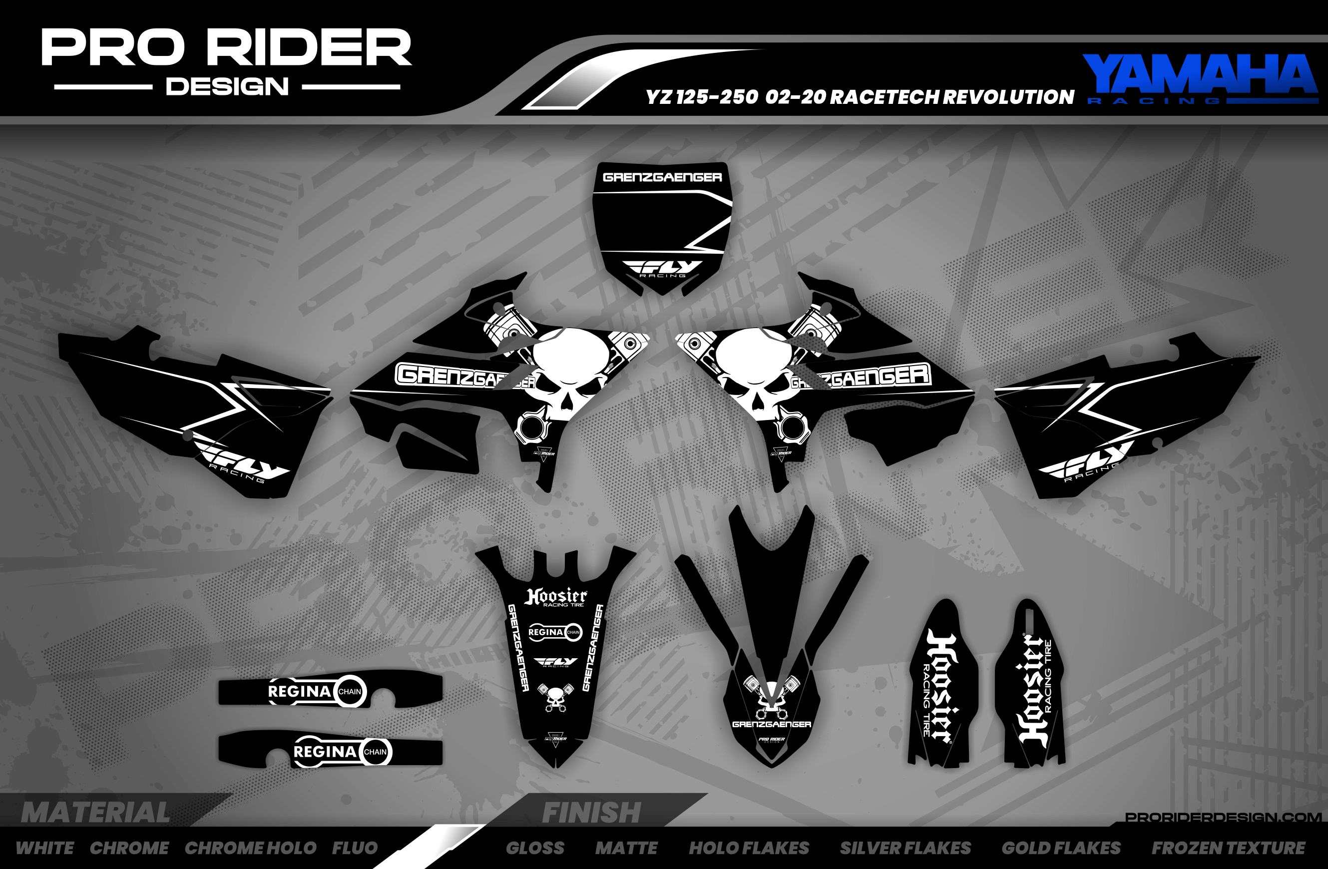 Custom Graphics GRENZGAENGER BLACK