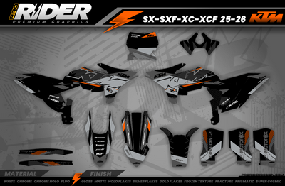 KTM Full Graphics Kit | Wilder