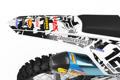 Graphics Kit FOX CAMO BLACK: amaze your friends with an original design