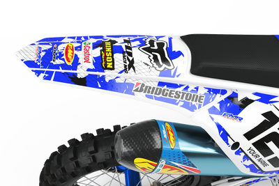 Graphics Kit FOX CAMO BLUE : amaze your friends with an original design