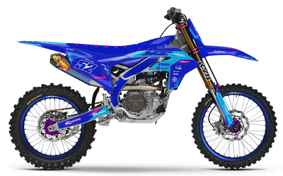 Blue ThunderStrike YAMAHA FULL GRAPHICS KIT