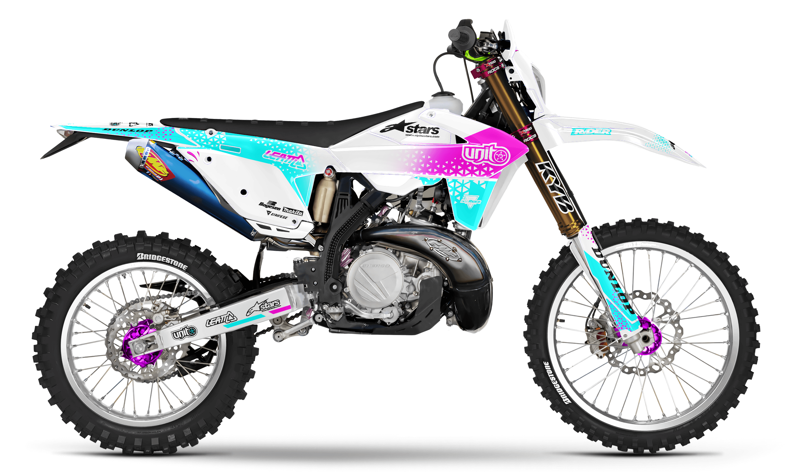 Custom Graphics UNIT WHITE