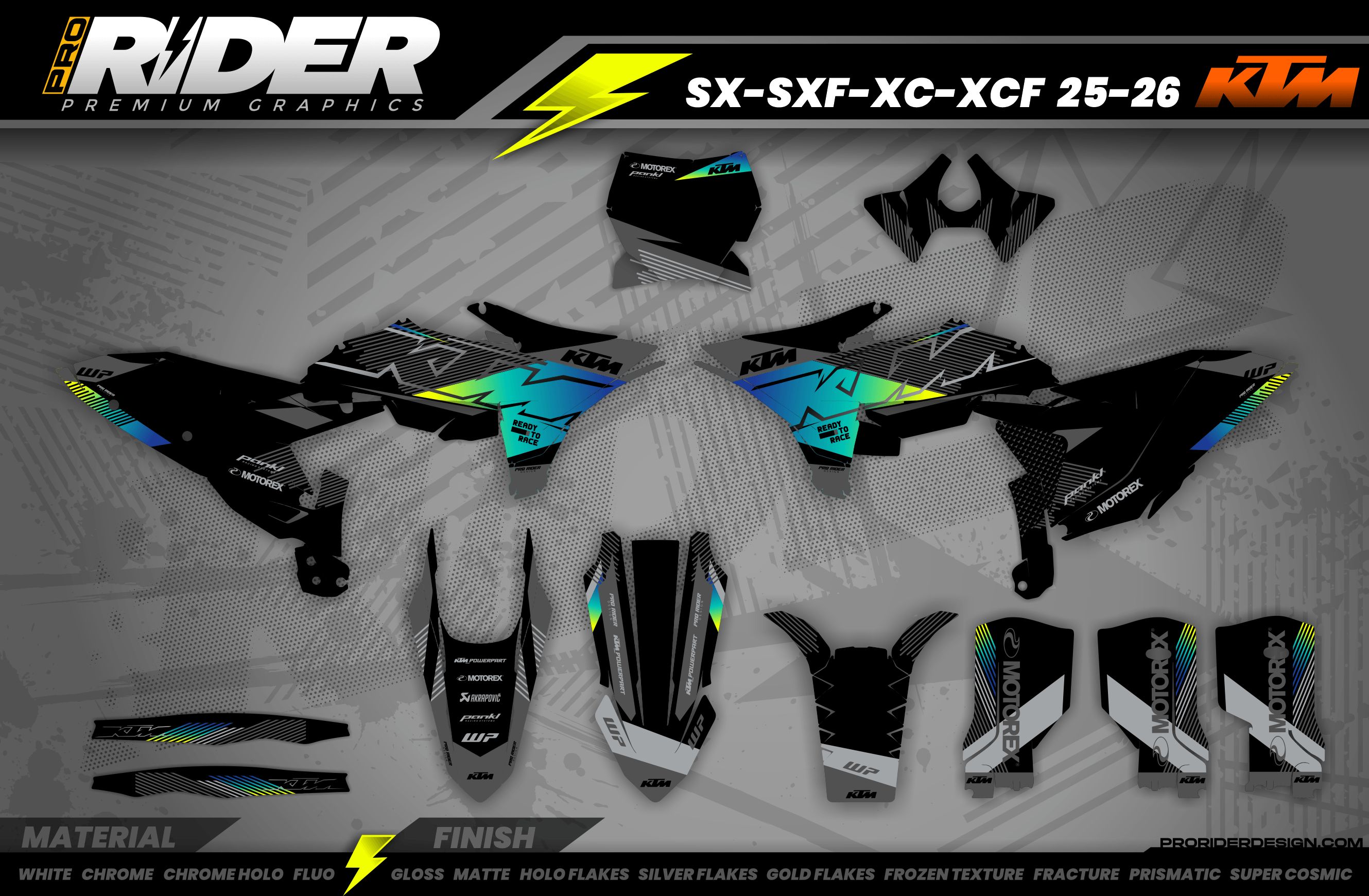 KTM Full Graphics kit | Vinom