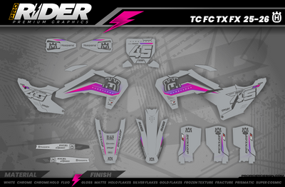 HUSQVARNA Full Graphics kit | Volan