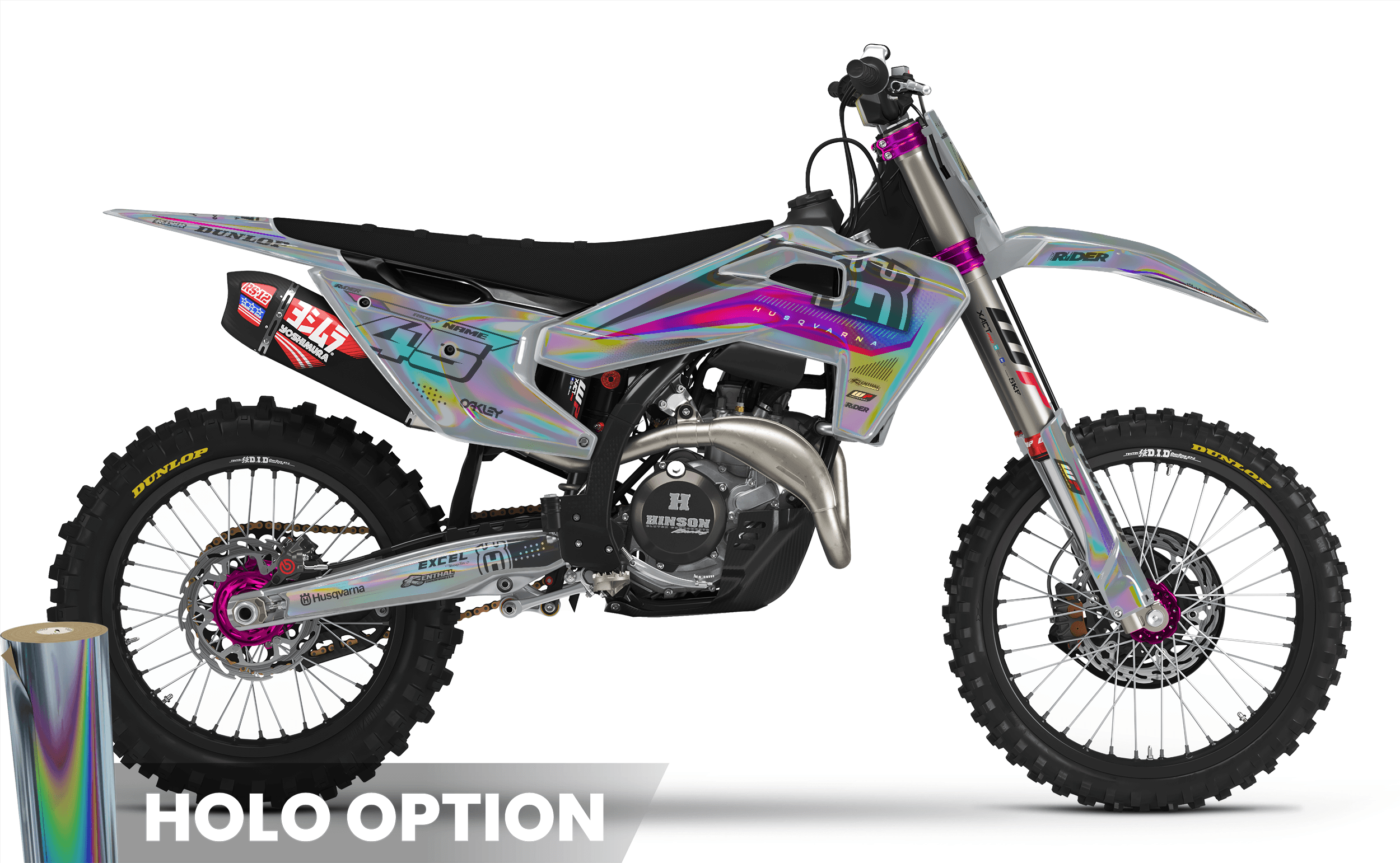HUSQVARNA Full Graphics kit | Volan