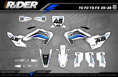 HUSQVARNA Full Graphics kit | Varax