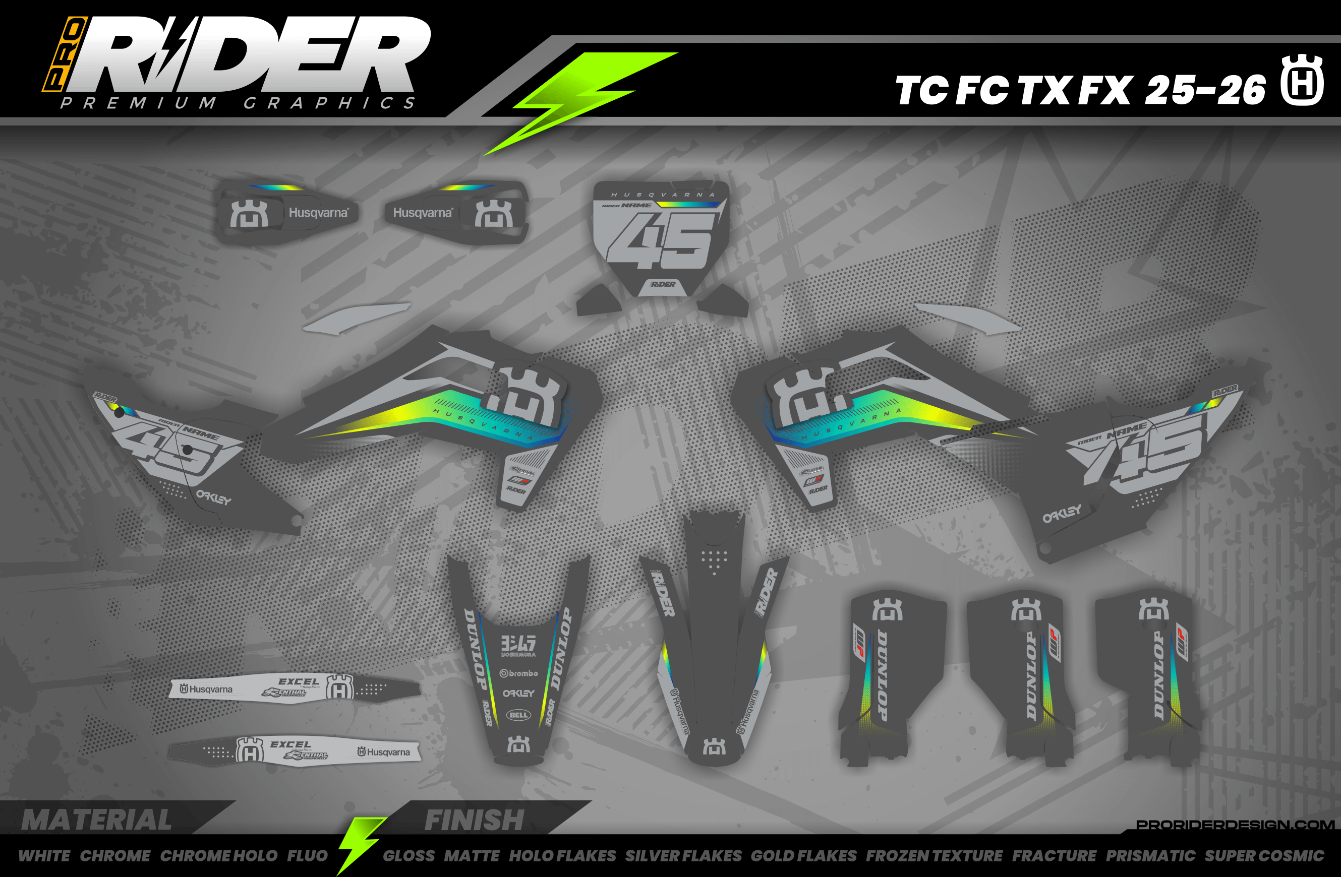 HUSQVARNA Full Graphics kit | Vakas