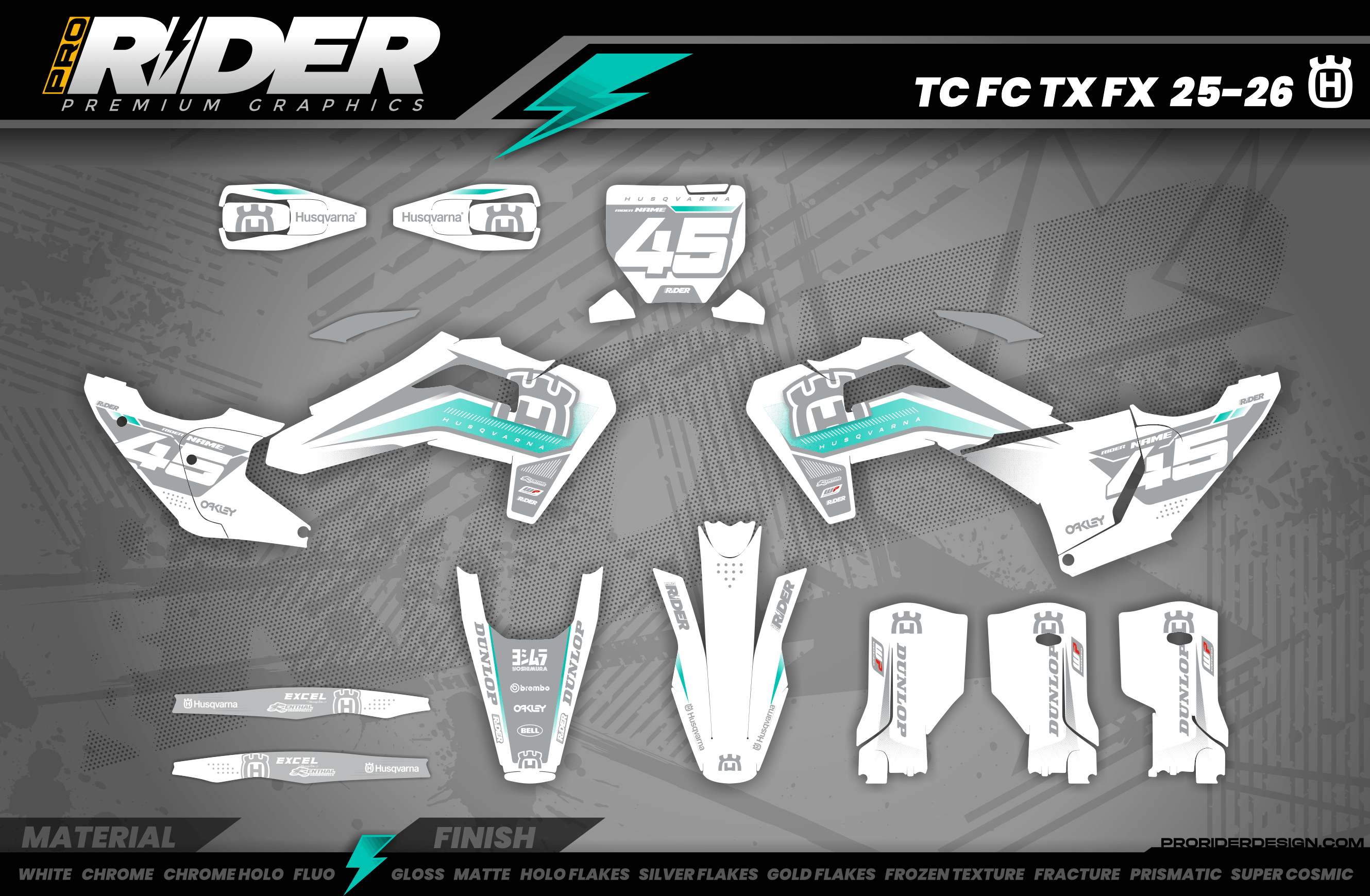 HUSQVARNA Full Graphics kit | Kinax
