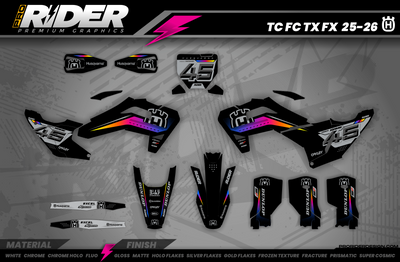 HUSQVARNA Full Graphics kit | Haskana