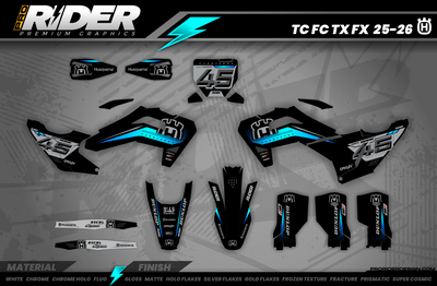 HUSQVARNA Full Graphics kit | Haslor