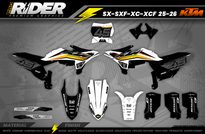 KTM Full Graphics Kit | Kovarix