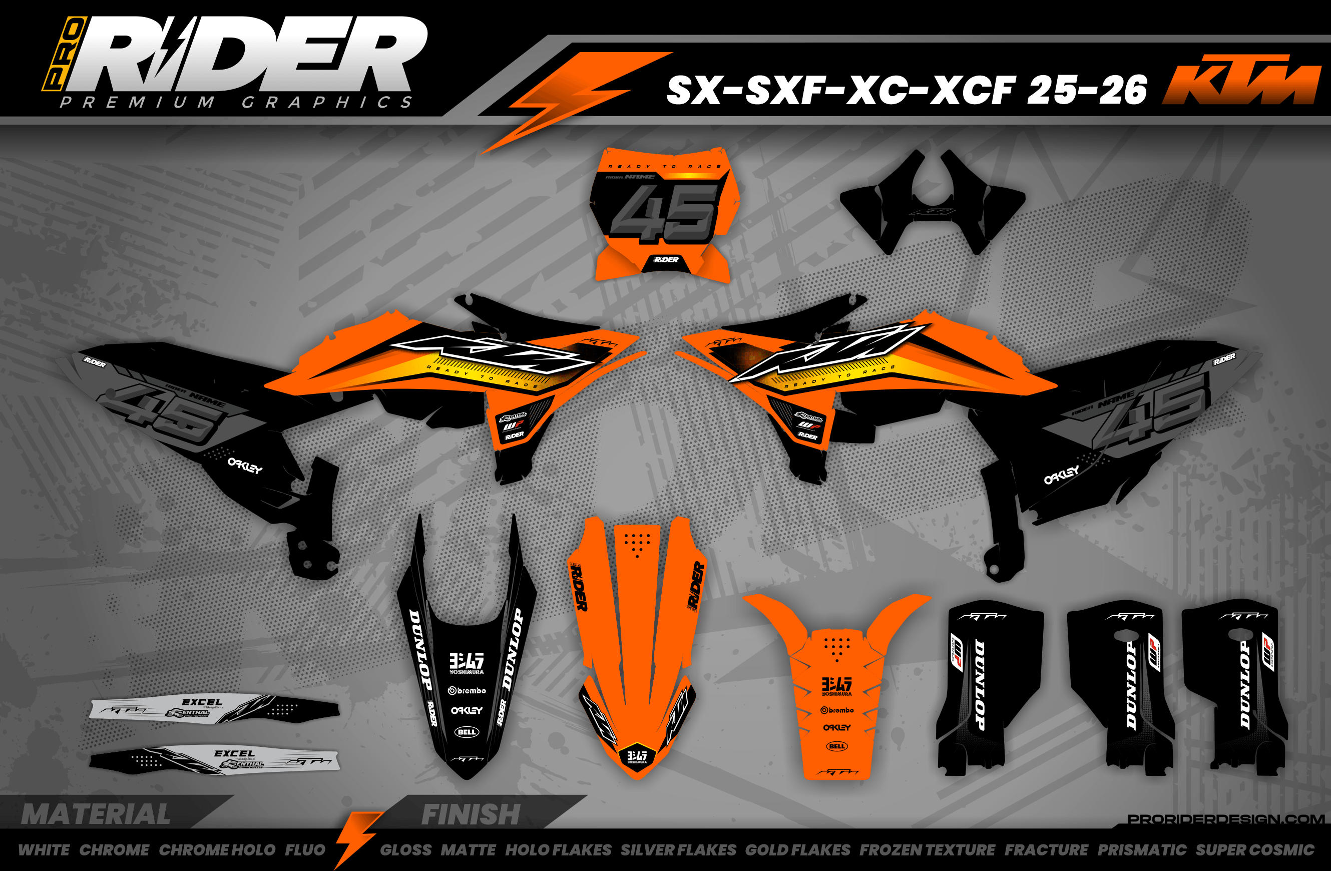 KTM Full Graphics Kit | Novaris