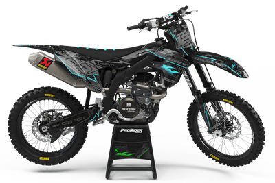 KAWASAKI Graphics Kit VERTEX TURQUOISE