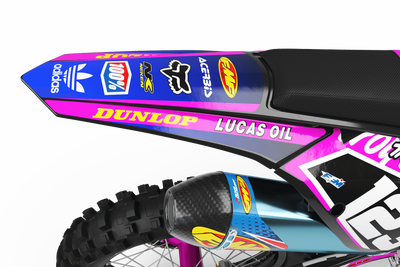 Graphics Kit LUCAS OIL PINK : The best kit for your bike