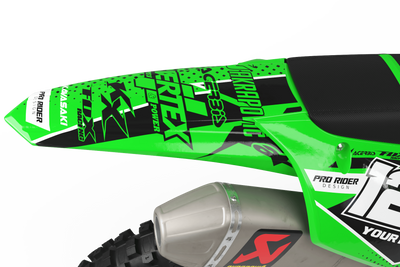 KAWASAKI Graphics Kit VERTEX Green