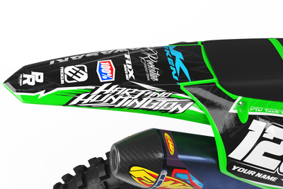 KAWASAKI Graphics Kit GO PRO hart and huntington