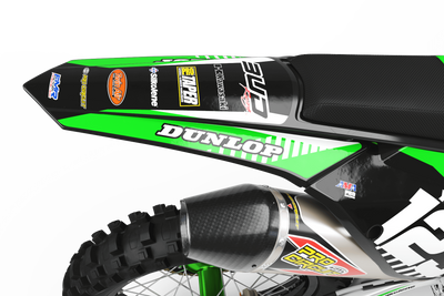Kawasaki Graphics BUD Racing kawasaki : Ultra shock resistant