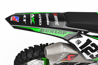 Kawasaki graphics FACTORY ENERGY GREEN : breathtaking kit Graphics