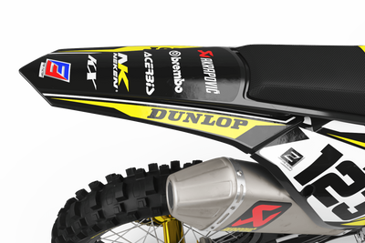 Kawasaki graphics FACTORY ENERGY YELLOW : breathtaking kit Graphics