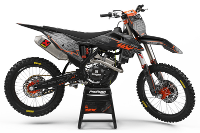 KTM Graphics Kit VERTEX Black And Orange