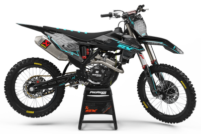 KTM Graphics Kit VERTEX TURQUOISE