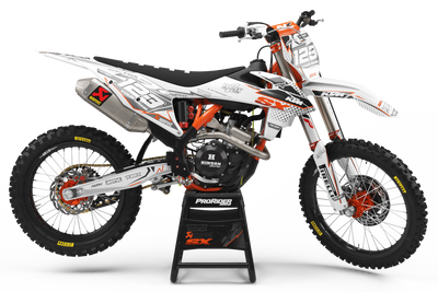 KTM Graphics Kit VERTEX White