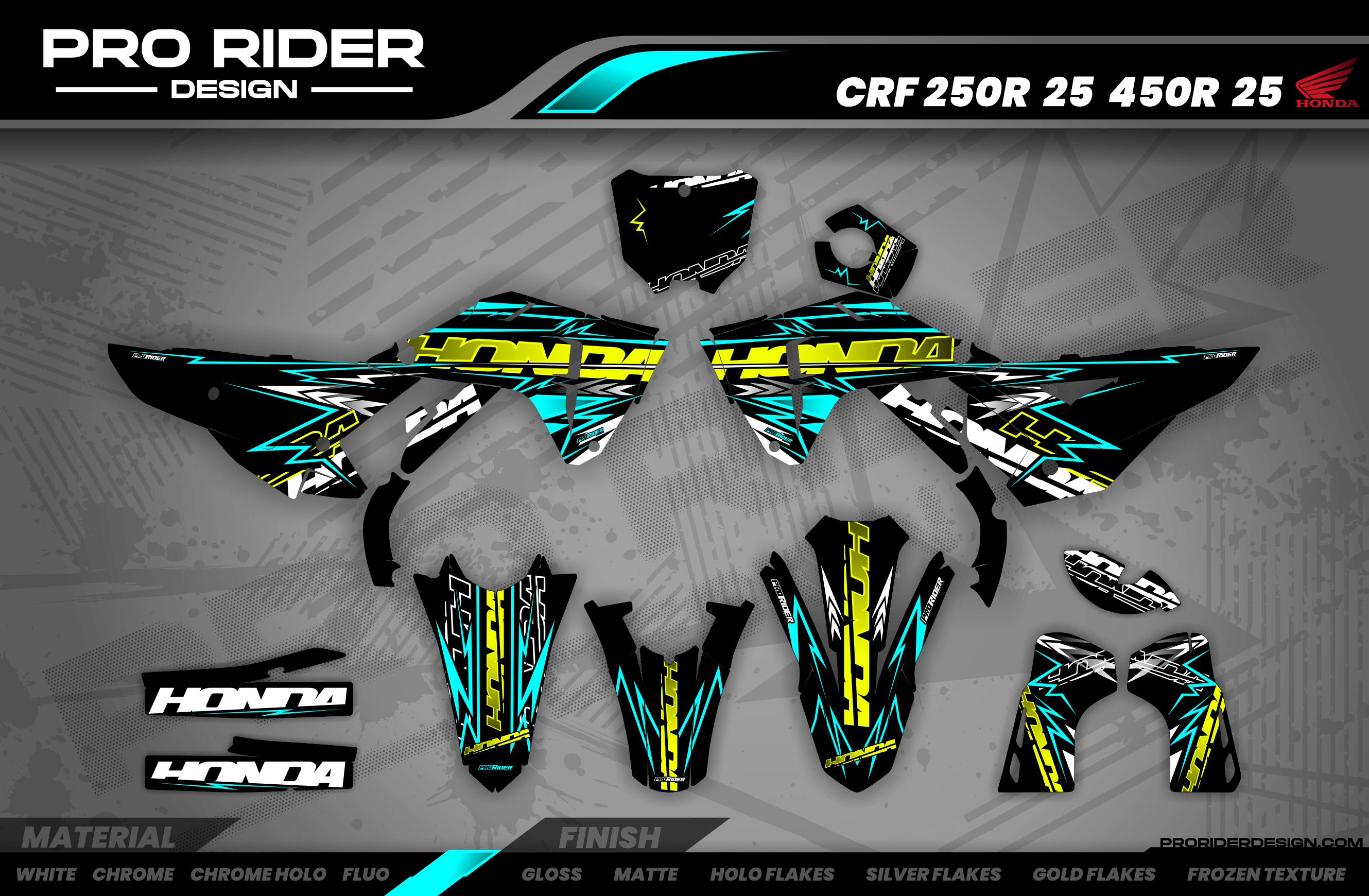 HONDA Full Graphics Kit BOLD EFFECT