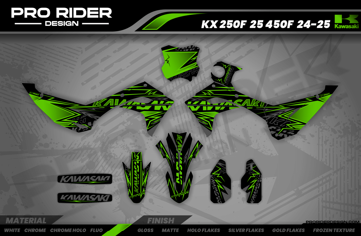 Kawasaki Full Graphics Kit | Southwick