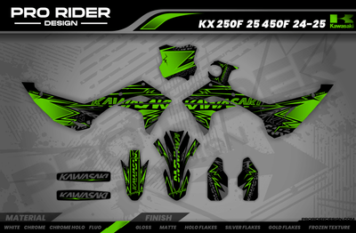 Kawasaki Full Graphics Kit | Southwick